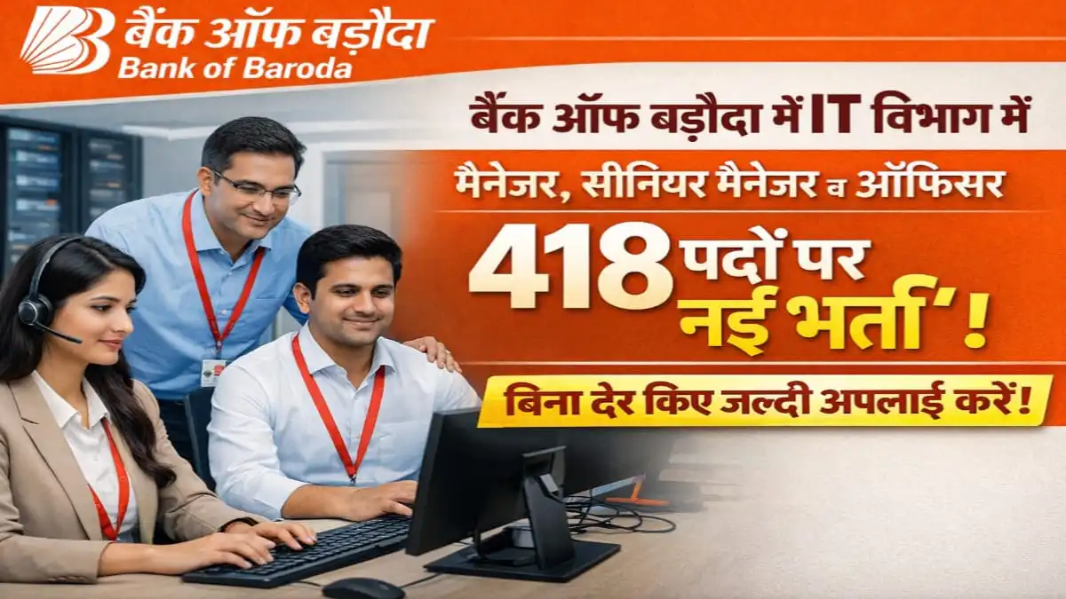 Bank of Baroda Recruitment 2026